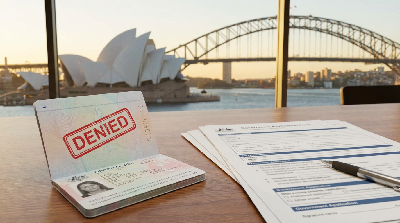 Visto Australiano Negado: Entenda as Razões e Saiba Como Recorrer (Guia 2025/2026)