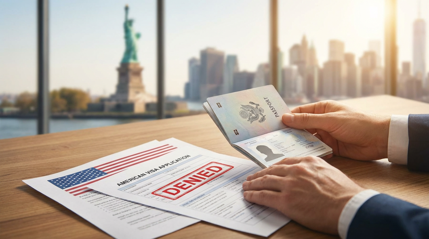 Visto Americano Negado 214(b): Entenda e Reverter a Decisão em 2025/2026