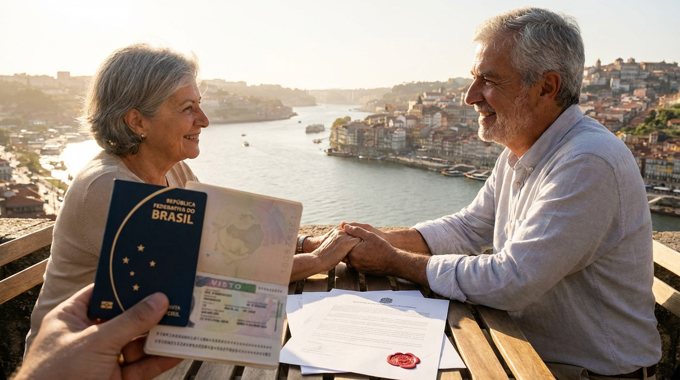 Visto D7 para Portugal: Guia Completo para Aposentados Brasileiros em 2025/2026