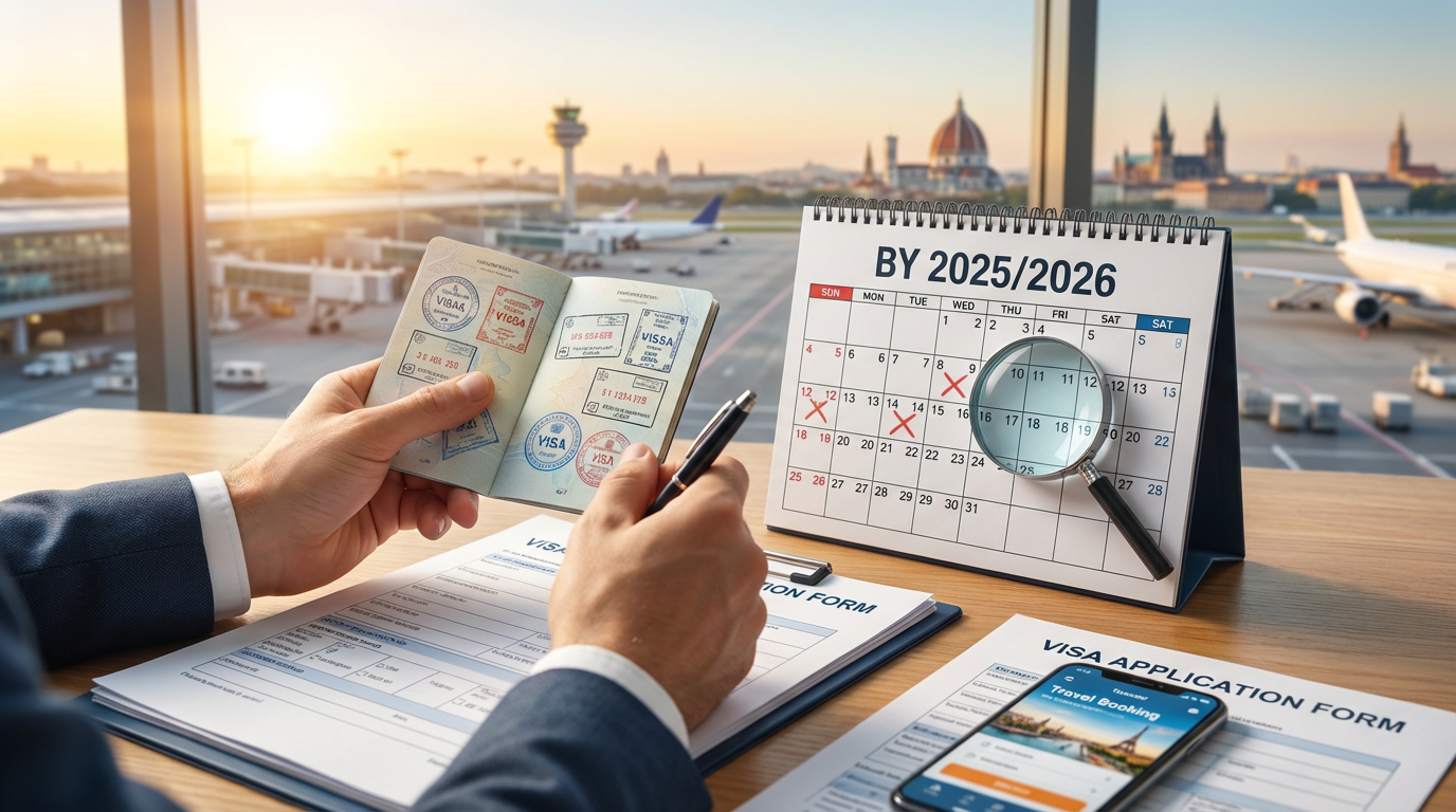 Visto para Viagem: Qual a Antecedência Ideal para Solicitar em 2025/2026?