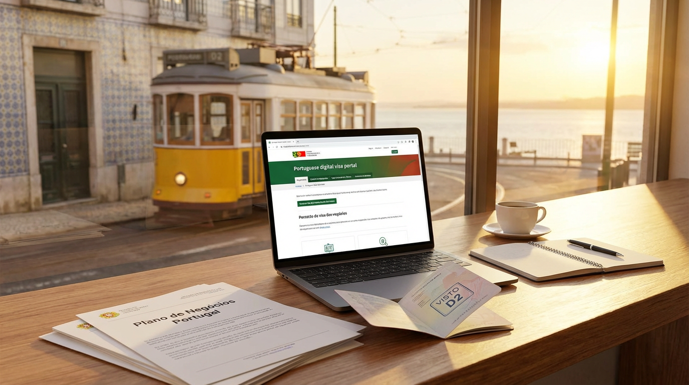 Visto D2 para Empreendedores em Portugal 2025/2026: Guia Completo Vistos Online