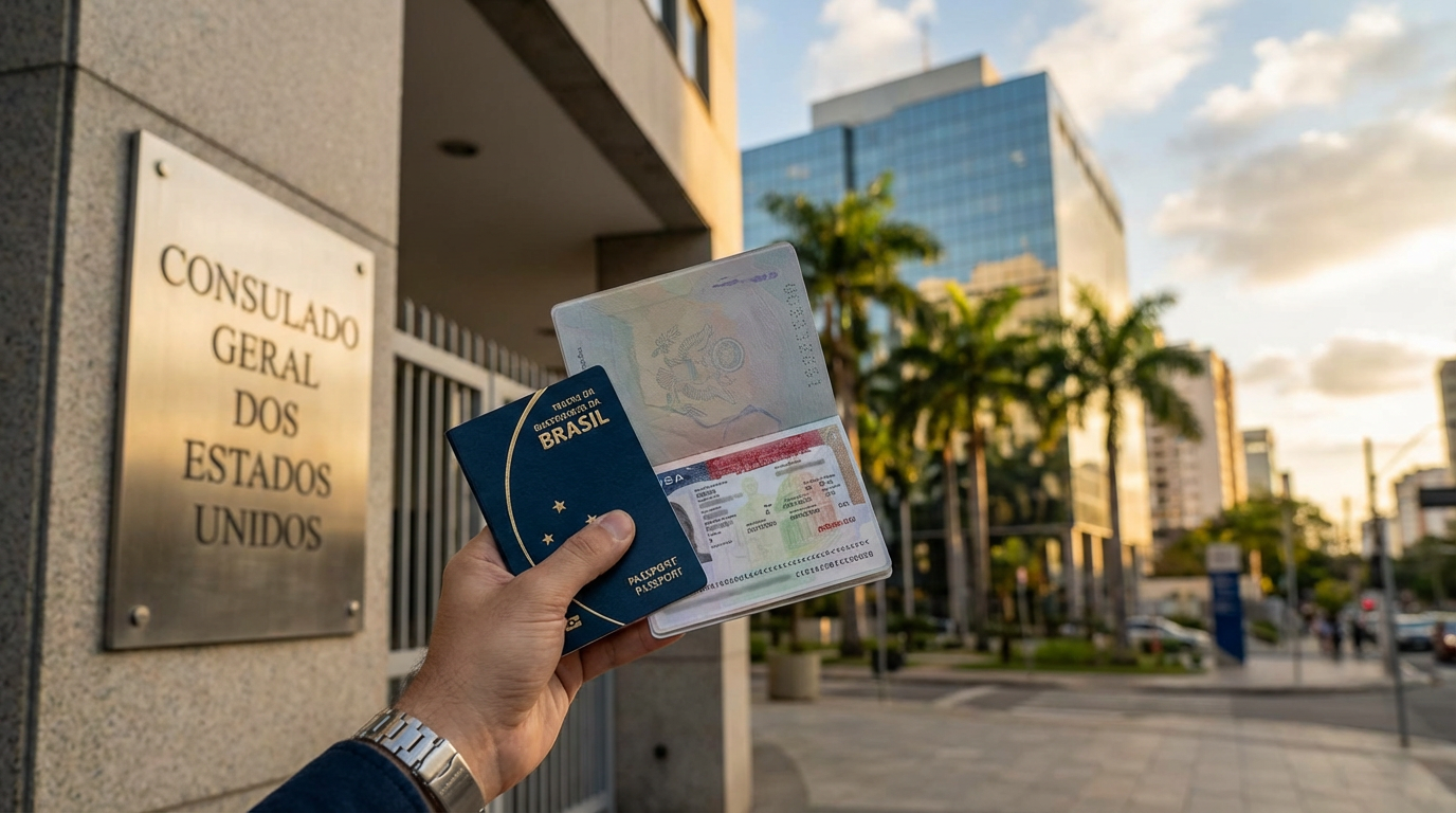 Qual o Melhor Consulado para Tirar o Visto Americano no Brasil em 2025/2026?