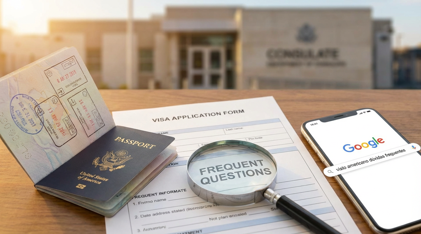 Visto Americano: Respondendo às Dúvidas Mais Frequentes do Google (Guia 2025/2026)