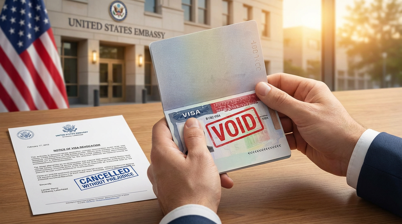 Visto EUA: Revogado ou Cancelado? Entenda as Diferenças e Como Agir