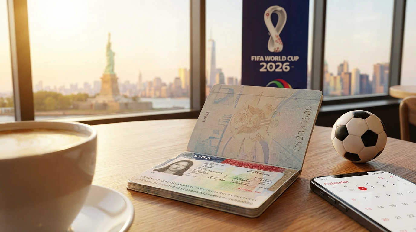 Visto Americano para a Copa do Mundo 2026: Entenda os Desafios e Como se Preparar