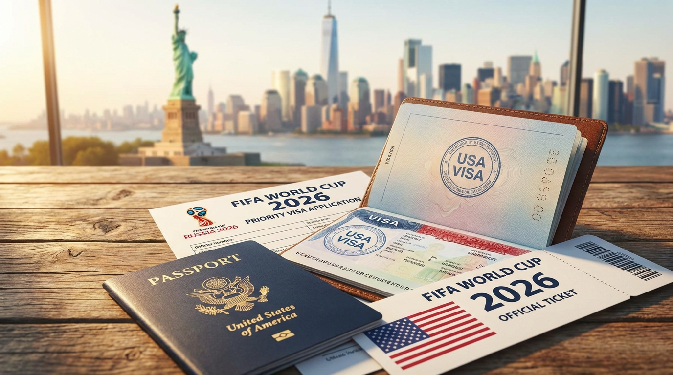 Copa 2026: Prioridade no Visto Americano para Torcedores com Ingresso FIFA Oficial